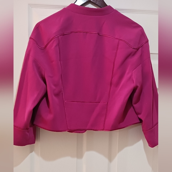 CHELSEA28 fuchsia jacket with pockets, size S - Picture 5 of 6